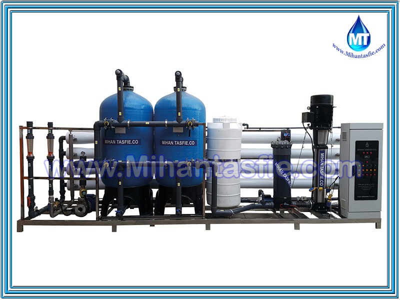 دستگاه آب شیرین کن صنعتی به ظرفیت 500 متر مکعب در شبانه روز